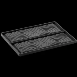 PAVONI Moule Silicone|Moule Silicone Décor Cercles 21 x 7 cm x H 0,9 cm (x2)