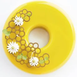 PAVONI Moule Silicone|Moule Silicone Décor Cercles 13,8 x 9,4 x H 0,2 (x3)