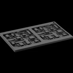 PAVONI Moule Silicone|Moule Silicone Décor Maya 13,5 cm x H 7 cm (x2)