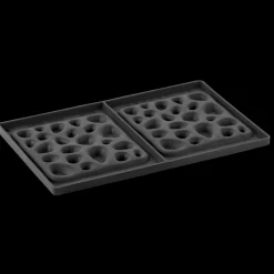 PAVONI Moule Silicone|Moule Silicone Décor Éponge 13,5 cm x H 1 cm (x2)