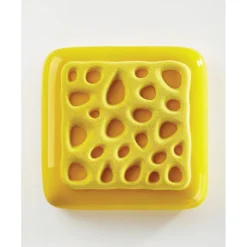 PAVONI Moule Silicone|Moule Silicone Décor Éponge 13,5 cm x H 1 cm (x2)