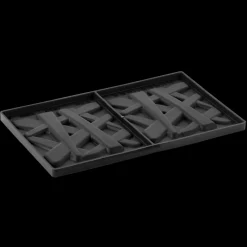 PAVONI Moule Silicone|Moule Silicone Décor Shanghai 13,5 cm x H 1 cm (x2)