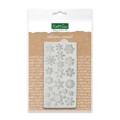KATY SUE Moule Silicone|Moule Silicone Décors Flocons de Neige (x20)