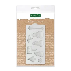 KATY SUE Moule Silicone|Moule Silicone Décors Hivernal (x8)