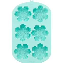 WILTON Moule Silicone|Moule Silicone Flocon de Neige 6 Empreintes