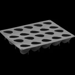 PAVOFLEX Moule Silicone|Moules À Gâteaux|Moule Silicone Fraise 7,1 x 5,4 cm x H 4,6 cm (x20)