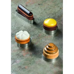 PAVOFLEX Moule Silicone|Moule Silicone Frisbee Ø 6 cm x H 2,8 cm (x8)