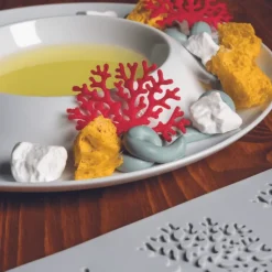 PAVONI Moule Silicone|Moule Silicone Gourmand Corail 7,5 x 5,9 x H 0,2 cm (x8)