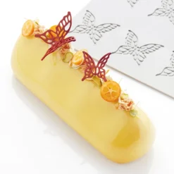 PAVONI Moules À Chocolat|Décoration Comestible|Moule Silicone Gourmand Petit Papillon 4 x 3,9 x H 0,2 cm (x8)