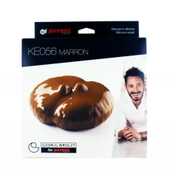 PAVONI Moule Silicone|Moules À Gâteaux|Moule Silicone Marron 1140 ml Cédric Grolet