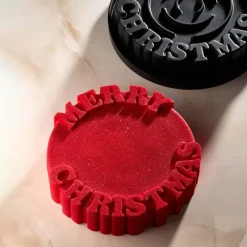 PAVONI Moule Silicone|Moules À Gâteaux|Moule Silicone Merry Christmas 19 x H 4,5 cm Pavocake