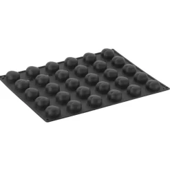 PAVOFLEX Moule Silicone|Moules À Gâteaux|Moule Silicone Mini Coeur Passion 4 x 3 cm x H 2 cm (x30)