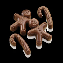 SILIKOMART Moules À Chocolat|Moule Silicone|Moule Silicone Mr Ginger 2,8 x H 3 cm Easy Choc (x15)