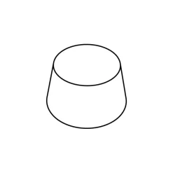 PAVOFLEX Moule Silicone|Moules À Gâteaux|Moule Silicone Muffin Ø 7 cm x H 4 cm (x24)