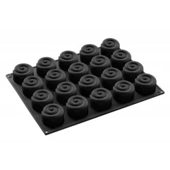 PAVOFLEX Moule Silicone|Moules À Gâteaux|Moule Silicone Nautilus Ø 6 cm x H 4 cm (x20)