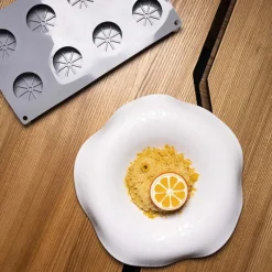 PAVONI Moule Silicone|Moule Silicone Orange 30 x 17.5 cm (x8)