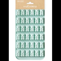SCRAPCOOKING Moule Silicone|Moules À Gâteaux|Moule Silicone Ourson Gélifié (x36)