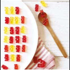 SCRAPCOOKING Moule Silicone|Moules À Gâteaux|Moule Silicone Ourson Gélifié (x36)