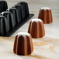 PAVOFLEX Moule Silicone|Moule Silicone Pandoro Ø 6,5 x H 6,5 cm (x15)