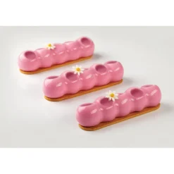 PAVOFLEX Moule Silicone|Moules À Gâteaux|Moule Silicone Pelota 13 x 3,2 cm x H 2,8 cm (x14)