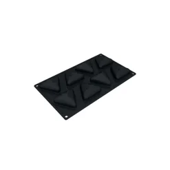 PAVOFLEX Moule Silicone|Moule Silicone Pyramide 6,6 x 6 cm x H 2,8 cm (x8)