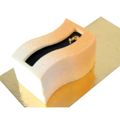 PAVOFLEX Moule Silicone|Moule Silicone Rectangle Vague 8 x 4,5 cm x H 4 cm (x25)