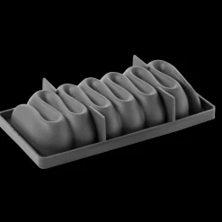 PAVONI Moule Silicone|Moules À Gâteaux|Moule Silicone Rectangle Honoré 23 x 10,5 cm x H 4,5 cm