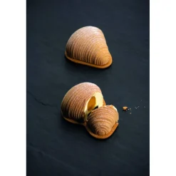 PAVOFLEX Moules À Gâteaux|Moule Silicone|Moule Silicone Sfogliatella 7,7 x 7,15 cm x H 3,5 cm (x12)