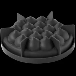 PAVONI Moule Silicone|Moules À Gâteaux|Moule Silicone Tarte Puffy Ø 18 cm x H 5,5 cm