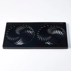 PAVONI Moules À Gâteaux|Moule Silicone|Moule Silicone Tourbillon Ø 14 x H 1 cm (x2)