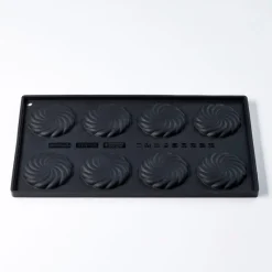 PAVONI Moule Silicone|Moules À Gâteaux|Moule Silicone Tourbillon Ø 6 x H 0,8 cm (x8)