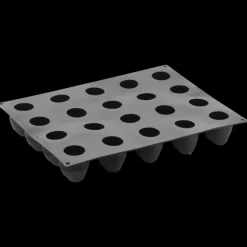 PAVOFLEX Moule Silicone|Moules À Gâteaux|Moule Silicone Tulipe Ø 5,5 cm x H 5,6 cm (x20)