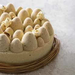 PAVONI Moule Silicone|Moule Silicone Œuf de Pâques ø 16 x H 6,5 cm