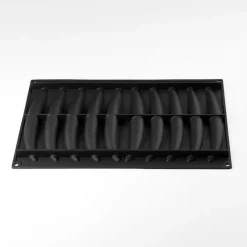 PAVONI Moule Silicone|Moules À Gâteaux|Moule Silicone Vanille 22,5 x H 3,5 cm (x10) Cédric Grolet