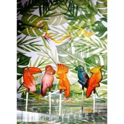 CHOCOLATE WORLD Moules À Chocolat|Moule Sucette Chocolat Oiseau Tropical (x5)