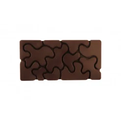 PAVONI Moules À Chocolat|Moule Tablette Chocolat Camouflage 15,4 x 7,7 cm x H 0,8 cm (x3)