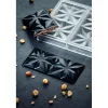 PAVONI Moules À Chocolat|Moule Tablette Chocolat Edelweiss 15,5 x 7,7 cm x H 1 cm (x3)
