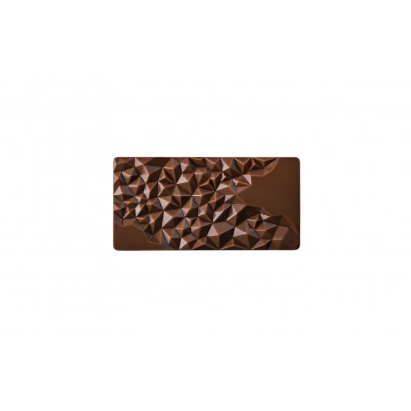 PAVONI Moules À Chocolat|Moule Tablette Chocolat Fragment 15,5 x 7,7 cm x H 1 cm (x3)