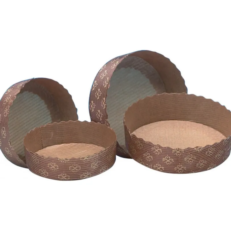 MALLARD FERRIERE Moules À Gâteaux|Moules En Papier|Moule Tourtière en Papier 17 cm x H 3,5 cm (x50)