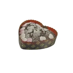 GATODECO Moules En Papier|Moules de Cuisson Coeurs H 35mm Gatodéco (x4)