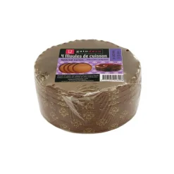 GATODECO Moules À Gâteaux|Moules En Papier|Moules de Cuisson Spécial Tartelettes Gatodéco (x4)