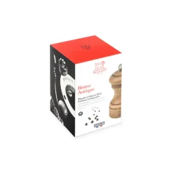 PEUGEOT Moulin|Moulin à Poivre Bistro 10 cm Bois de Hêtre