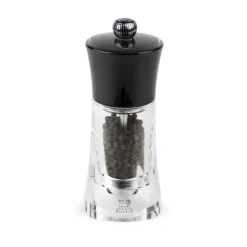 PEUGEOT Moulin|Moulin à Poivre Molène 14 cm Transparent et Noir