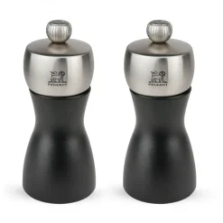 PEUGEOT Moulin|Moulin à Sel Fidji 12 cm Noir-Inox