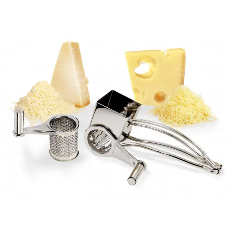 La Bonne Graine Râpes À Fromage|Moulin Râpe à Fromage inox 2 tambours
