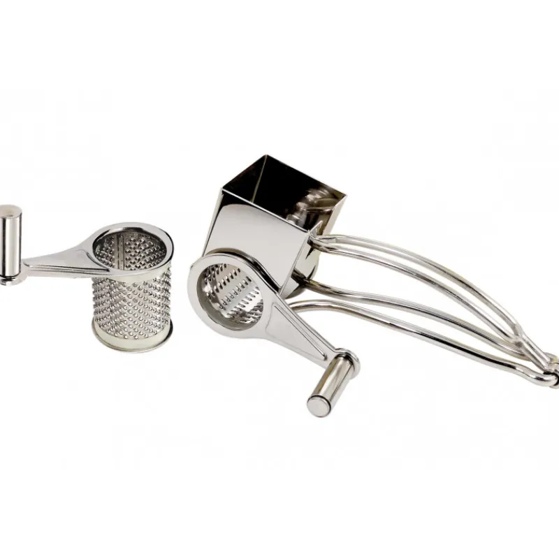 La Bonne Graine Râpes À Fromage|Moulin Râpe à Fromage inox 2 tambours