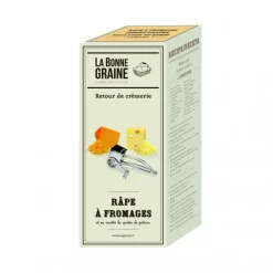 La Bonne Graine Râpes À Fromage|Moulin Râpe à Fromage inox 1 tambour