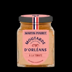 MARTIN POURET Moutarde|Moutarde d'Orléans à la Tomate 95g