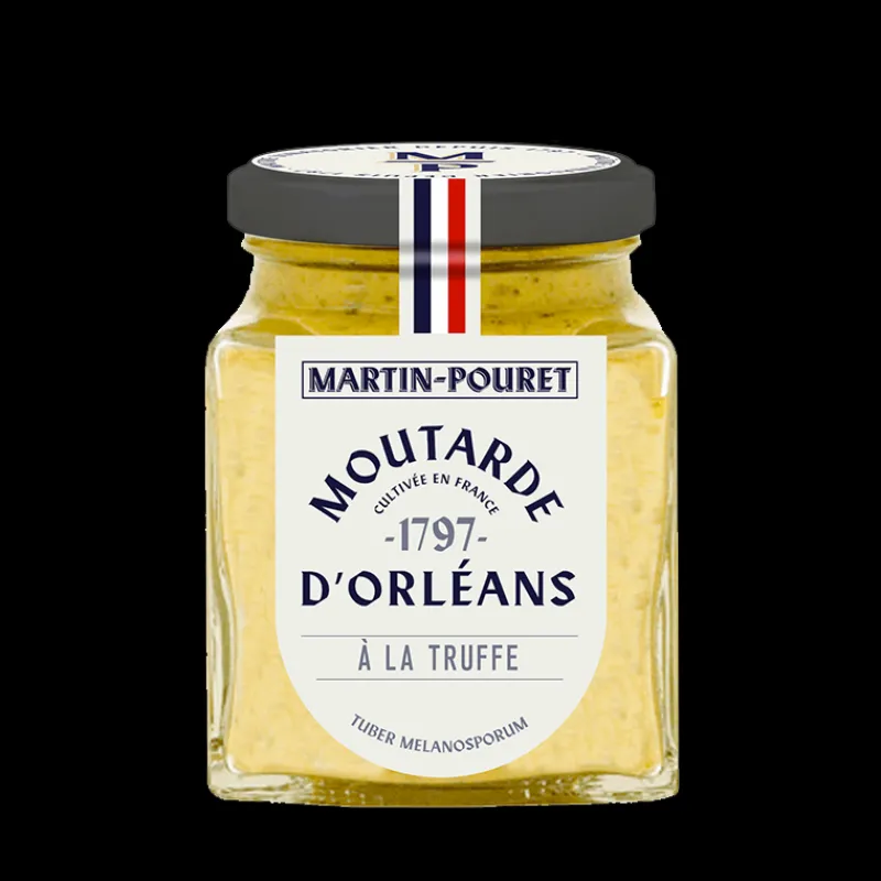 MARTIN POURET Moutarde|Moutarde d'Orléans à la Truffe 95g