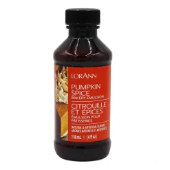 CUISINEADDICT Arômes Alimentaires|Émulsion de Boulangerie Epice Citrouille 118 ml LorAnn